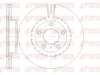 Bremsscheibe Vorderachse REMSA 61722.10