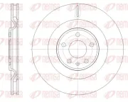 Bremsscheibe Hinterachse Vorderachse REMSA 61775.10