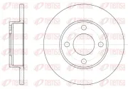 Bremsscheibe Vorderachse REMSA 6181.00