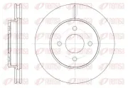 Bremsscheibe Vorderachse REMSA 61850.10