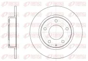 Bremsscheibe REMSA 6206.00