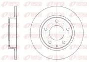 Bremsscheibe Hinterachse REMSA 6206.00