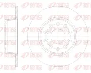 Bremsscheibe Hinterachse REMSA 62098.00