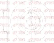 Bremsscheibe Hinterachse REMSA 62101.00