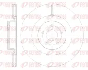 Bremsscheibe Vorderachse REMSA 62114.10