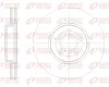 Bremsscheibe Vorderachse REMSA 62124.10