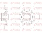Bremsscheibe Hinterachse REMSA 62137.20