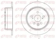 Bremsscheibe Hinterachse REMSA 6245.00