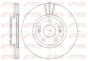 Bremsscheibe Vorderachse REMSA 6301.10