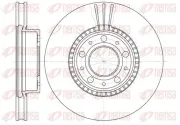 Bremsscheibe REMSA 6304.10