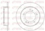 Bremsscheibe Vorderachse REMSA 6331.00