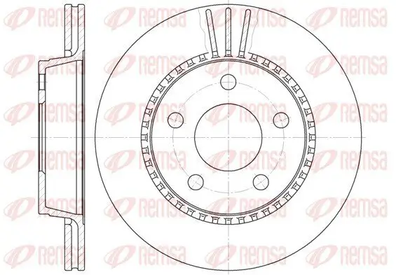 Bremsscheibe REMSA 6356.10