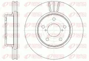 Bremsscheibe Vorderachse REMSA 6397.10