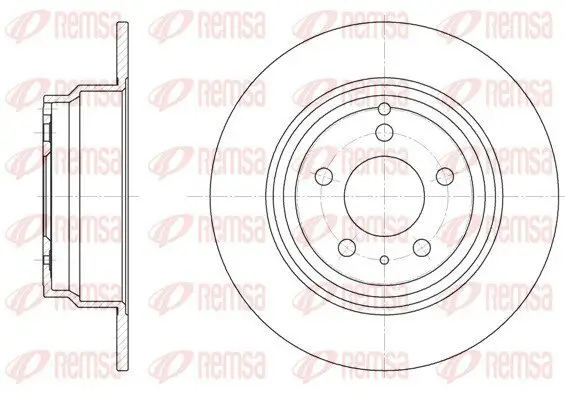 Bremsscheibe REMSA 6411.00