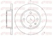 Bremsscheibe Vorderachse REMSA 6425.00