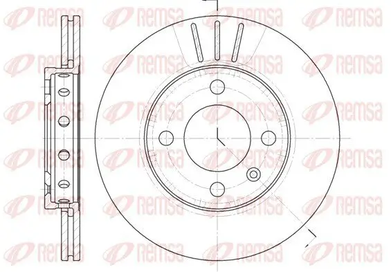 Bremsscheibe REMSA 6426.10