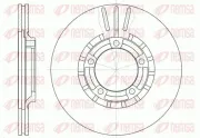 Bremsscheibe Vorderachse REMSA 6437.10