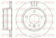 Bremsscheibe Hinterachse REMSA 6458.10