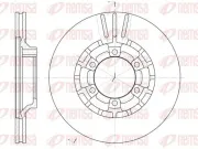 Bremsscheibe Vorderachse REMSA 6464.10