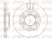 Bremsscheibe Vorderachse REMSA 6464.10