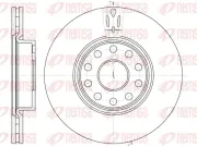 Bremsscheibe Vorderachse REMSA 6478.10