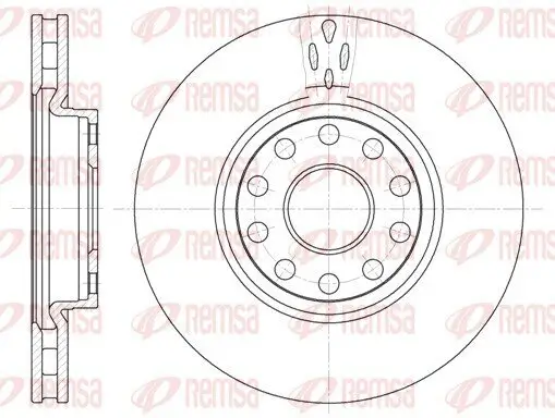 Bremsscheibe REMSA 6479.10