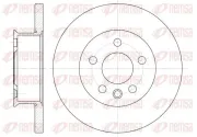 Bremsscheibe REMSA 6481.00