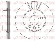 Bremsscheibe Vorderachse REMSA 6551.10