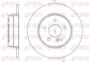 Bremsscheibe Hinterachse REMSA 6555.00