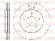 Bremsscheibe Vorderachse REMSA 6564.10