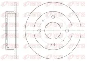 Bremsscheibe REMSA 6568.00