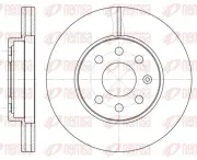 Bremsscheibe Vorderachse REMSA 6573.10