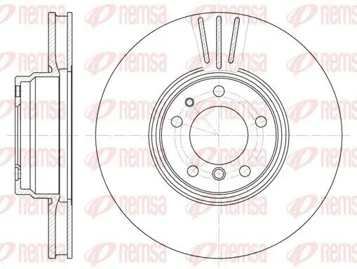 Bremsscheibe REMSA 6594.10