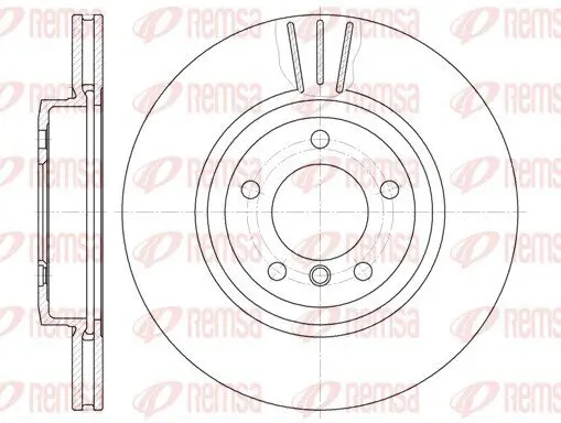 Bremsscheibe REMSA 6598.10