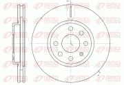 Bremsscheibe Vorderachse REMSA 6611.10