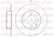 Bremsscheibe Hinterachse REMSA 6616.00