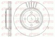 Bremsscheibe Vorderachse REMSA 6624.10