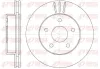Bremsscheibe Vorderachse REMSA 6626.10