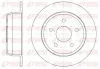 Bremsscheibe Hinterachse REMSA 6628.00