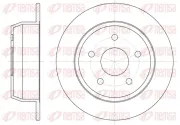 Bremsscheibe Hinterachse REMSA 6628.00