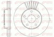 Bremsscheibe Vorderachse REMSA 6640.10