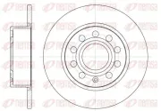 Bremsscheibe Hinterachse REMSA 6649.00