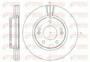 Bremsscheibe Vorderachse REMSA 6667.10