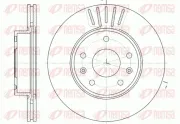 Bremsscheibe Vorderachse REMSA 6670.10