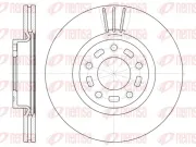 Bremsscheibe Vorderachse REMSA 6672.10
