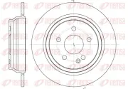 Bremsscheibe Hinterachse REMSA 6678.00