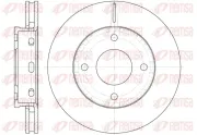 Bremsscheibe Vorderachse REMSA 6680.10