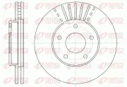 Bremsscheibe REMSA 6681.10