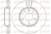 Bremsscheibe Vorderachse REMSA 6682.10