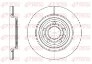 Bremsscheibe Hinterachse REMSA 6686.10